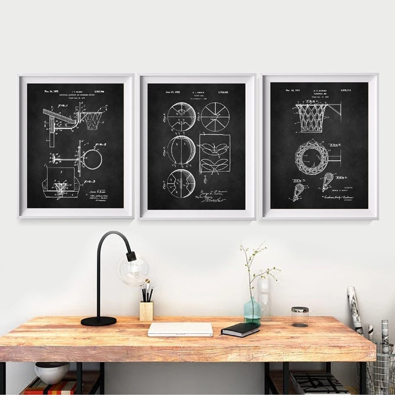 Баскетбольные подарки баскетбольные лакированные винтажные постеры и принты