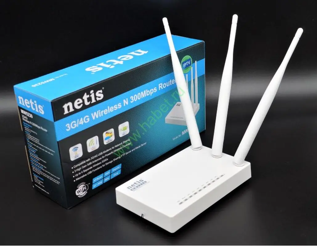 Роутер 3G/4G 300MBPS 4P MW5230 NETIS | Компьютеры и офис