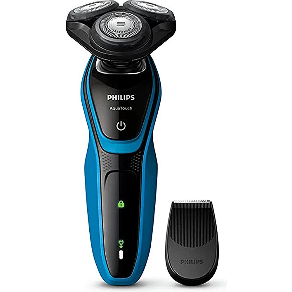 Оригинальная Электробритва Philips AquaTouch S5050 для влажного и сухого бритья Мужская