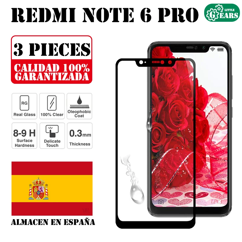 Защитное стекло для Xiaomi Redmi Note 6 Pro ультратонкое защита от царапин | Мобильные