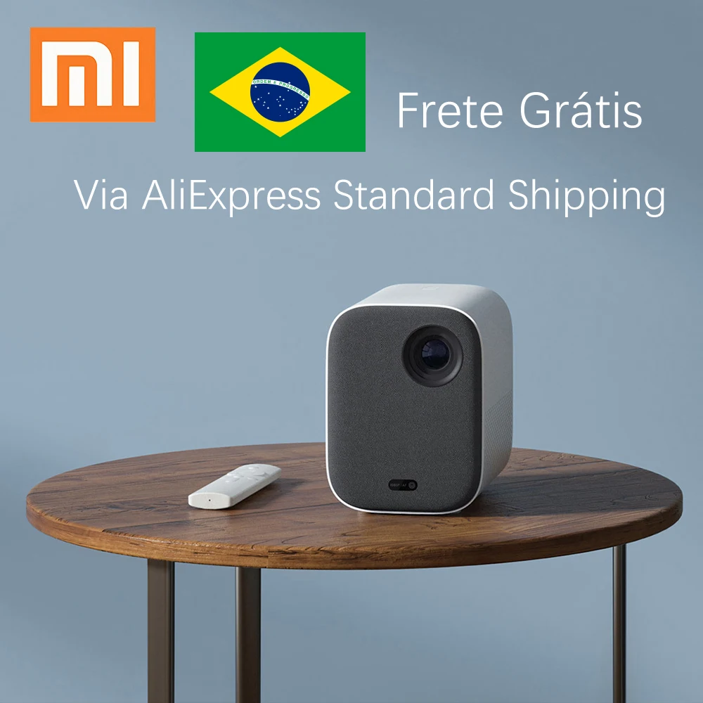 Xiaomi Youth Edition проектор 2 1080P Поддержка боковая проекция HDR10 Android 9 0 портативный мини