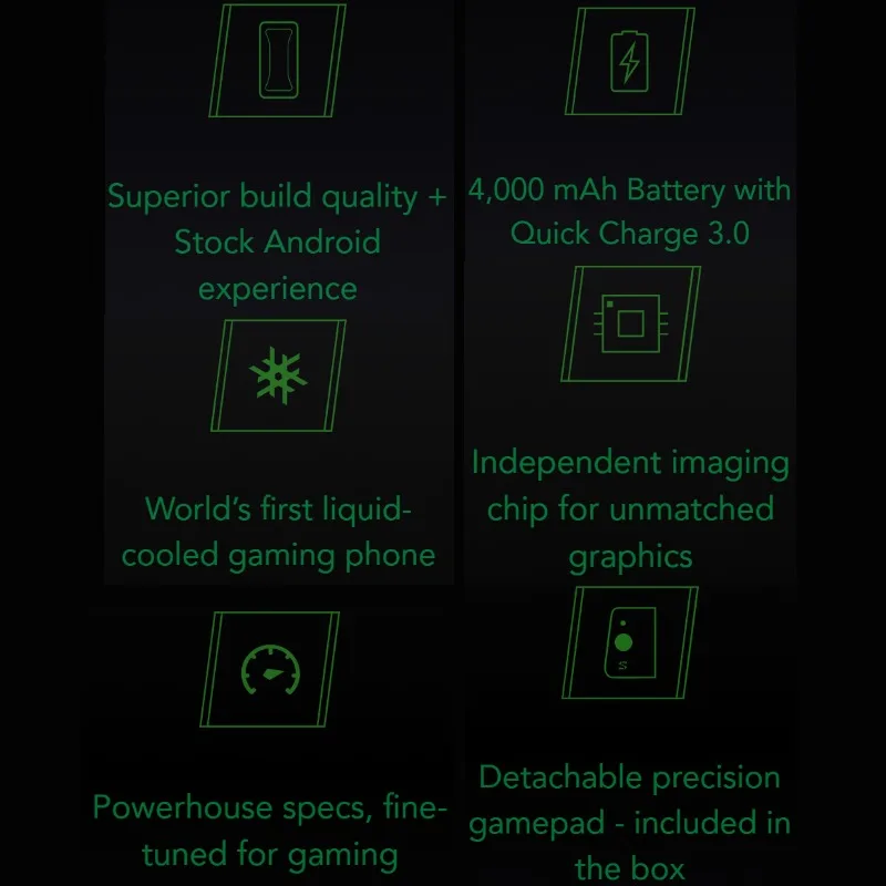 Глобальная Версия Xiaomi Black Shark 1 64 Гб ROM 6 RAM Игровой телефон (абсолютно