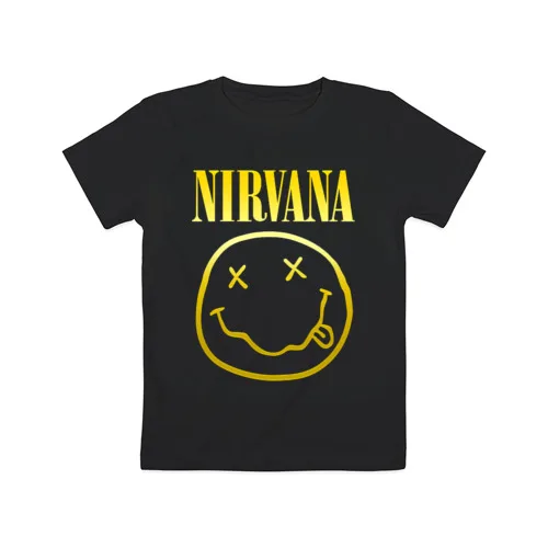 Детская футболка хлопок NIRVANA (НА СПИНЕ)