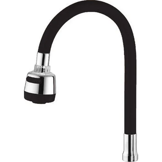 

Ikonya Functional Kubar Swan Sink Pipe Flexible Flexible Color Silicone Tap Kitchen Faucet Head 50 cm 6 Colors Stainless Chrome