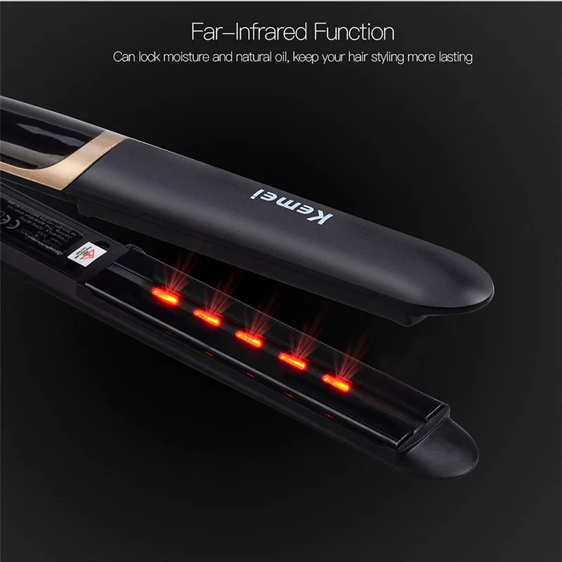 

KEMEI Hair Straightener Hair Styling tool Classic Professional styler Fast Hair Straighteners Iron Good Quality