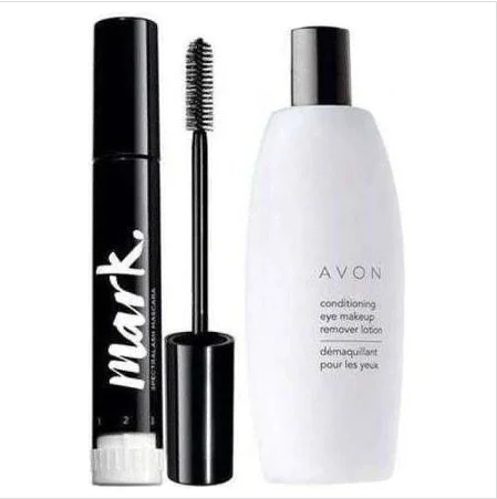 

3-ступенчатая тушь для ресниц Avon Mark Spectra, средство для снятия макияжа глаз, 257471037