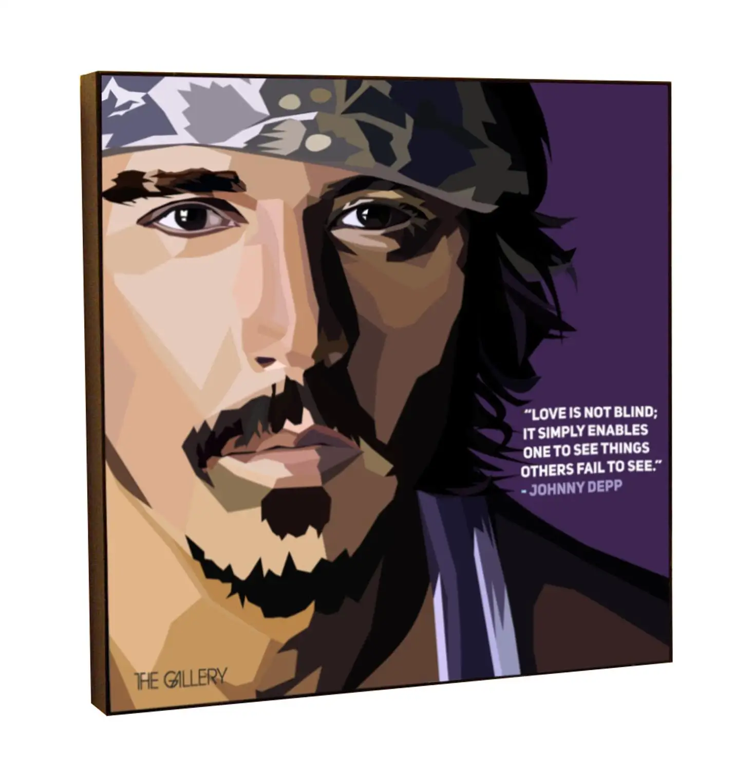 Плакат с рисунком Джонни Деппа в стиле поп-арт для декора дома, офиса, бара, кафе с кальяном, учебной комнаты или детской серии.