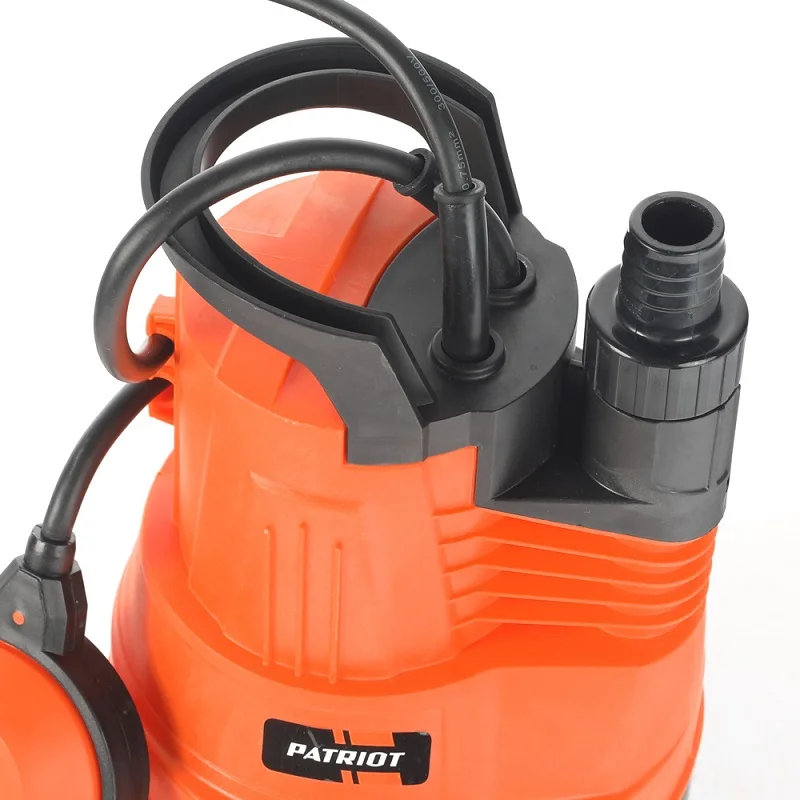 Насос дренажный PATRIOT F 350 д/грязной воды корпус - пластик 300 Вт 5000 л/час. |