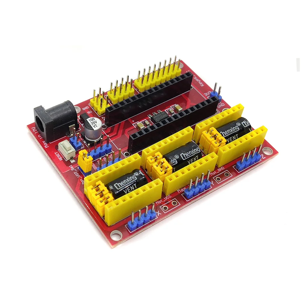 CNC Shield V4 - плата расширения Arduino Nano для 3D принтеров и ЧПУ станков | Электронные