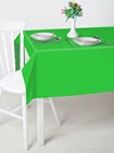 VIVACASE Скатерть на стол, квадратная, клеёнка, зеленая, тубус, 1370*1370 (VHM-OILCOT137137-green)
