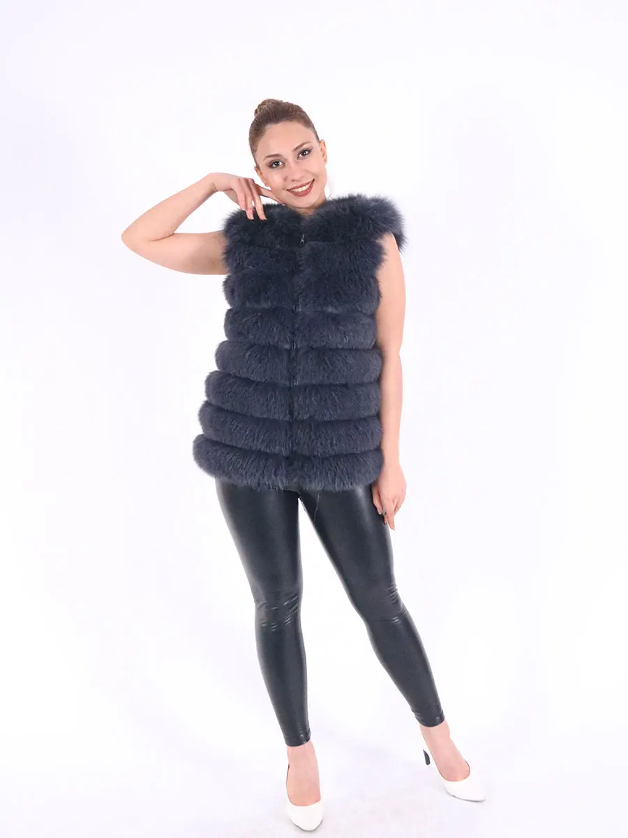 Fashion winter warm fur coat natural fox fur coat real fox fur jacket winter thick warm coat 2021