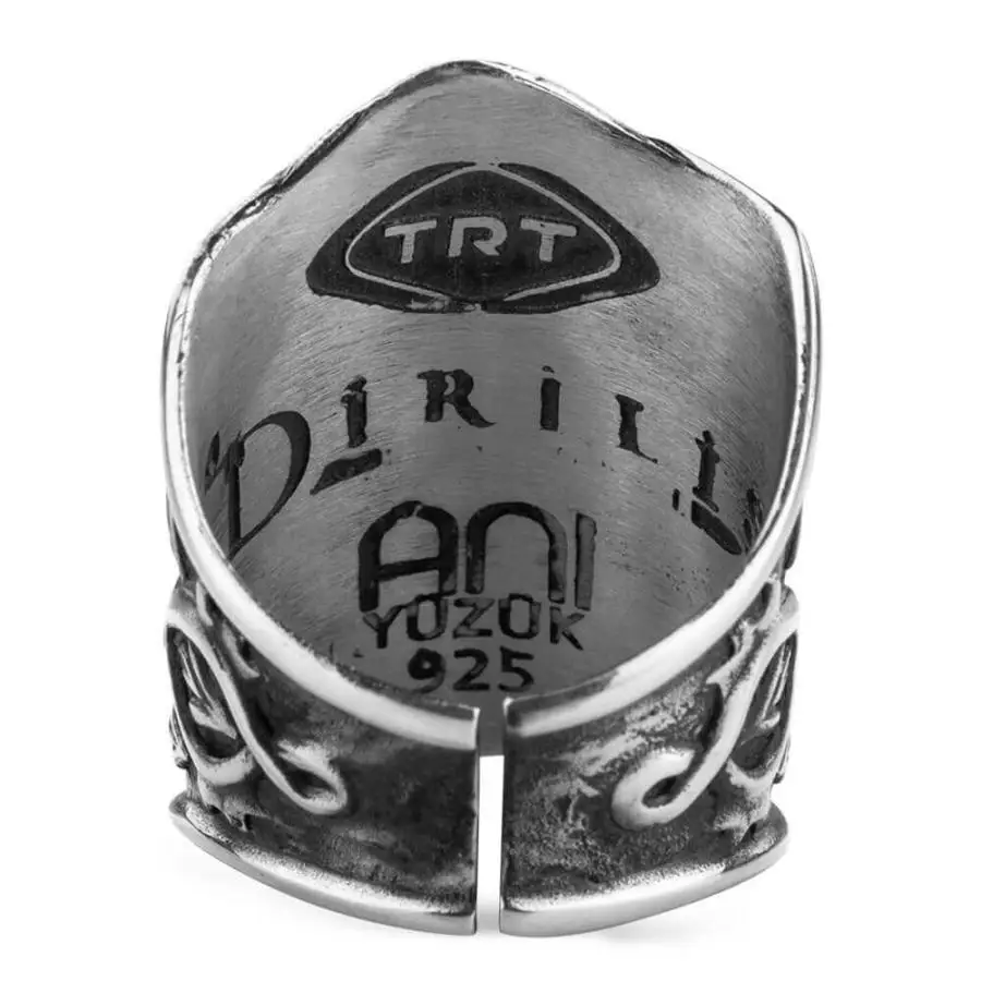 925 пробы Серебряный дирилис Ertugrul Gazi Osman Bey Thumb Кольца мужские ювелирные изделия
