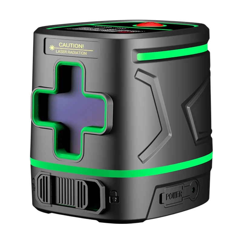 

Sndway Laser Level Green Night Cross Line Laser Gradienter with Self-Leveling Vertical and Horizontal Line Level Gauge