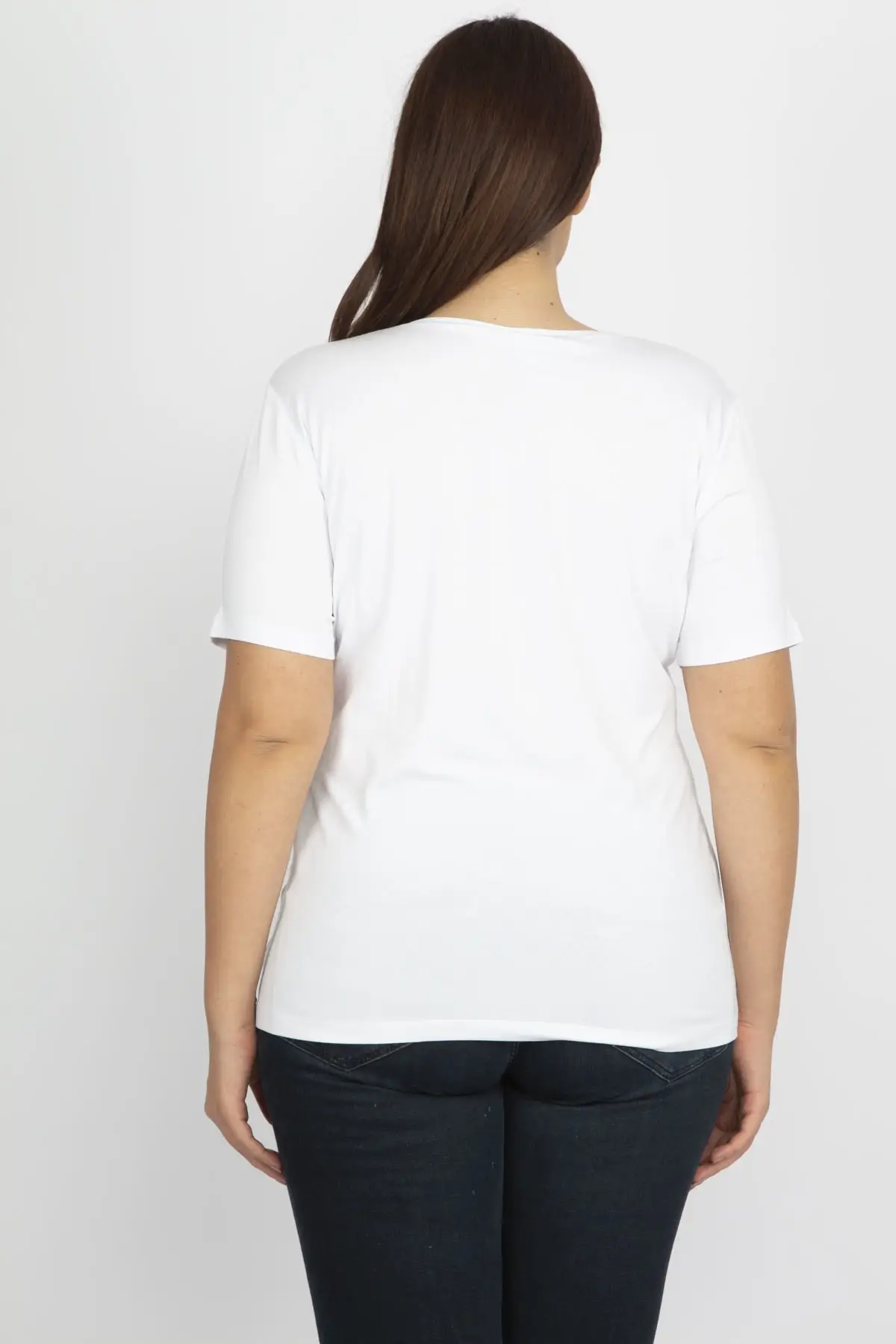 Sans Textile женская футболка с вышивкой 65N13098 |