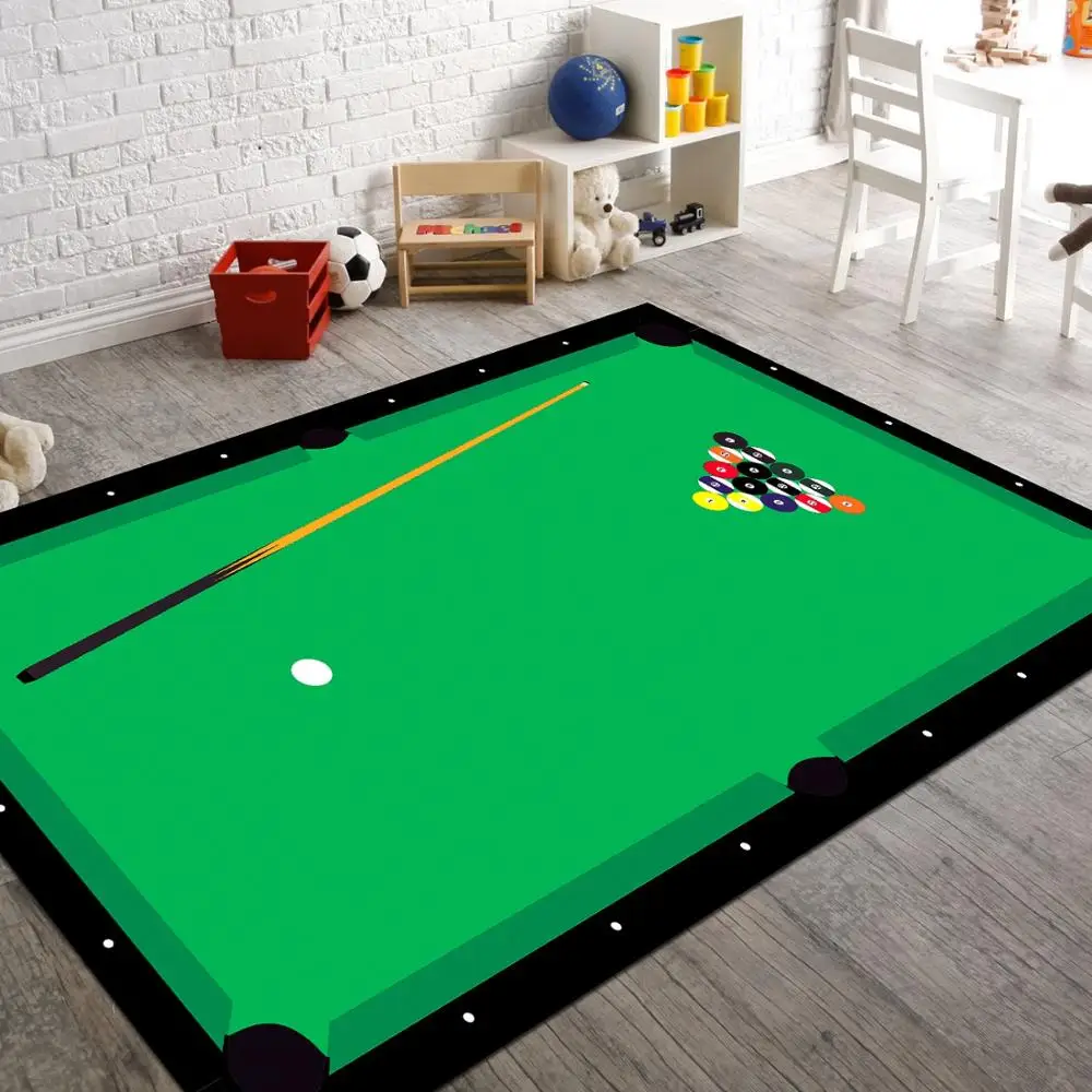Бильярдный нескользящий ковер современный ковер|Ковер| |