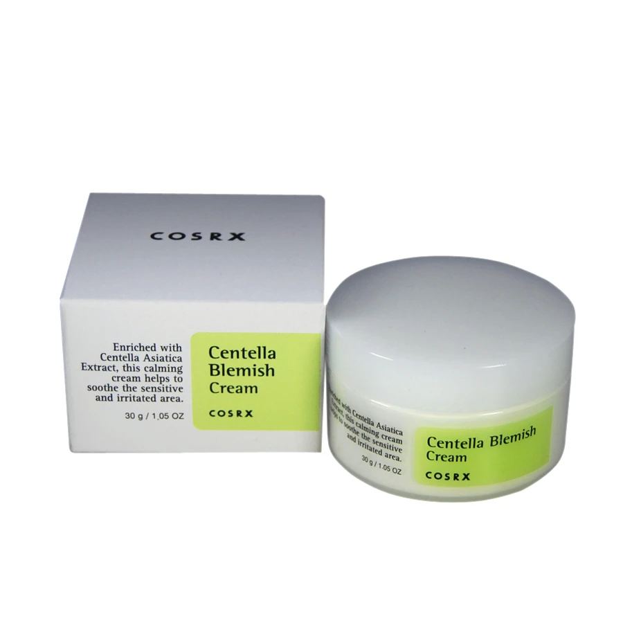 Centella blemish cream. COSRX крем. COSRX Centella Blemish Cream. COSRX крем для лица против акне и купероза / Centella Blemish Cream, 30 мл. COSRX крем для проблемной кожи с экстрактом центеллы - Centella Blemish Cream, 30мл.