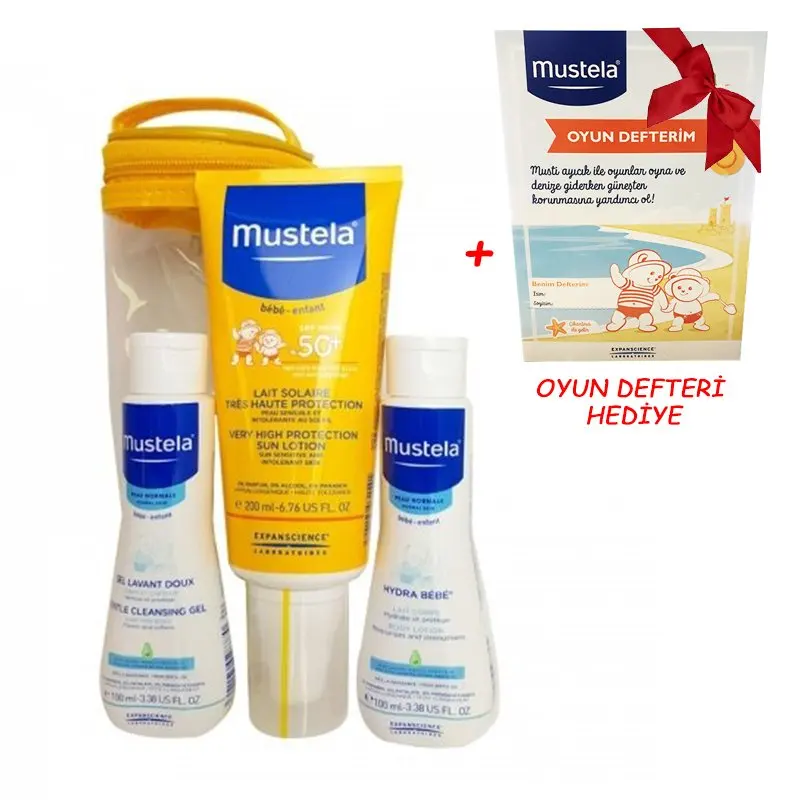 Mustela солнце очень высокая защита солнцезащитный лосьон Spf50 200 мл (Hydra Bebe + Dermo