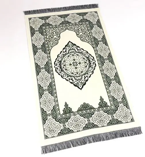 

Синельный оттоманский молитвенный коврик, зеленый Мусульманский Исламский подарок, سد د مسإإمية sijad salat, мусульманский хадиат 'iисламия