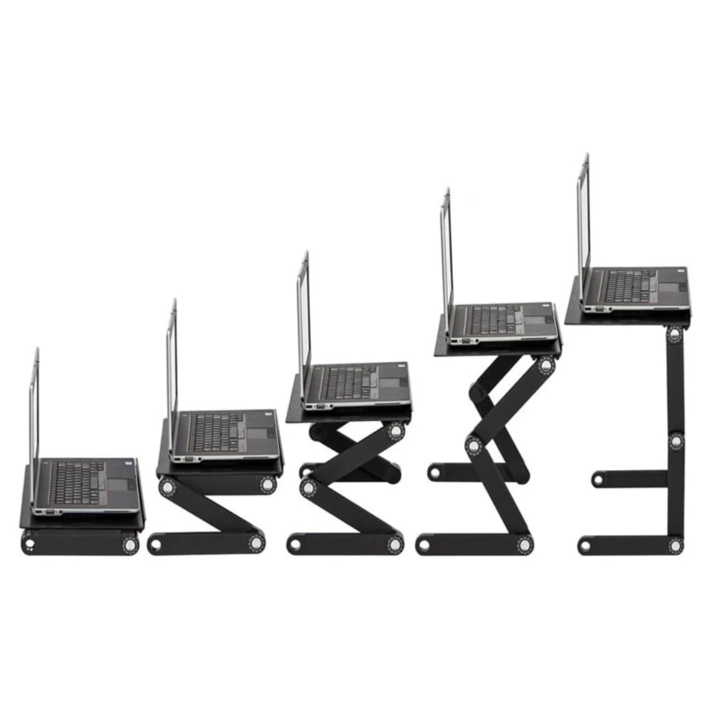 Стол трансформер для ноутбука с вентиляторами раскладной столик регулируемой