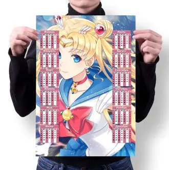 Календарь настенный Сейлор Мун №6 А2 |