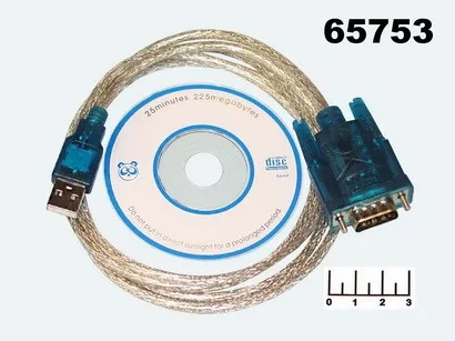 ШНУР D-SUB 9PIN-USB A RS-232 1.5М DAYTON (2 МИКРОСХЕМЫ) (4-0044) |