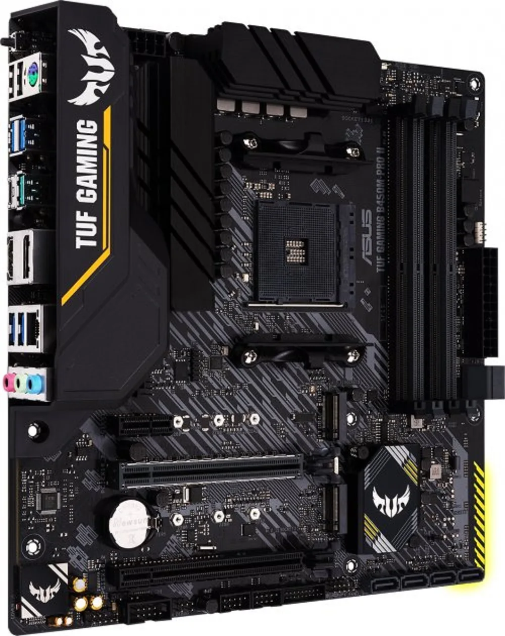 Материнская версия Asus TUF Gaming B450M-Pro II (sAM4 AMD B450 PCI-Ex16) | Компьютеры и офис