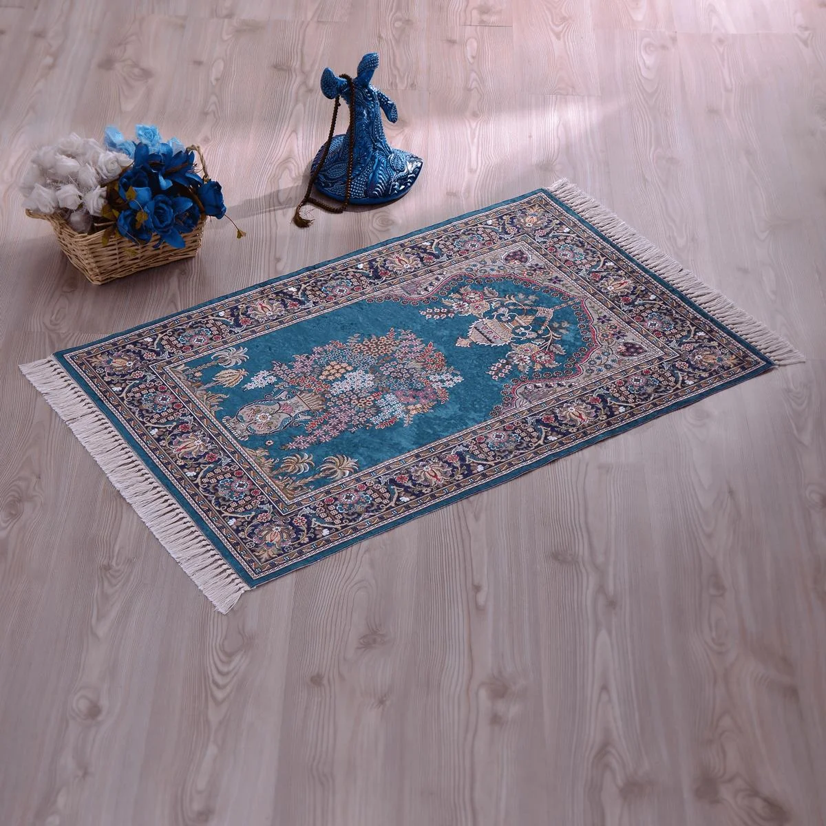 Seide Look Luxus Gebet Teppiche Muslimischen Gebet Qualität Authentische Gewebten Weichen Stoff Türkischen Teppich Fuß Sijadet Sala Tapis De Prière
