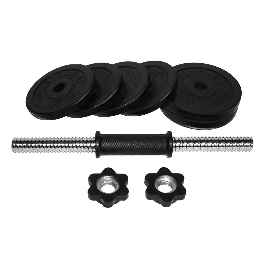 Гантель разборная обрезиненная SPORTCOM D26 | Спорт и развлечения