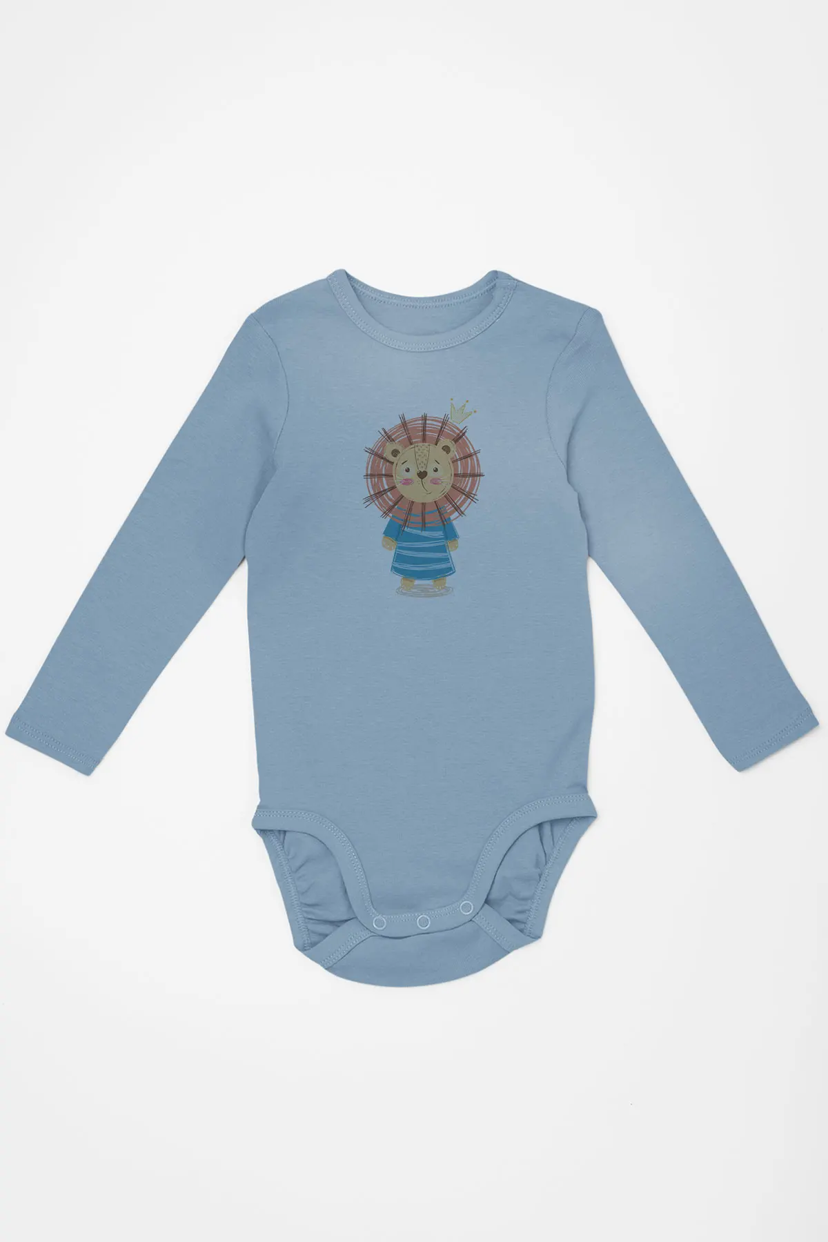 Angemiel Baby Lion King/голубые футболки с длинными рукавами для маленьких мальчиков| |