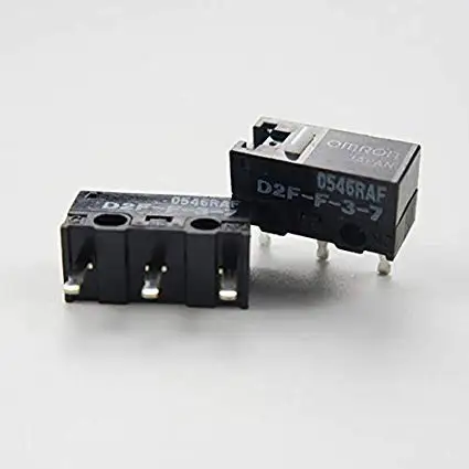 D2F-01F-T - микропереключатель (бежевый) для компьютерных мышек оригинал OMRON JAPAN -2525 |