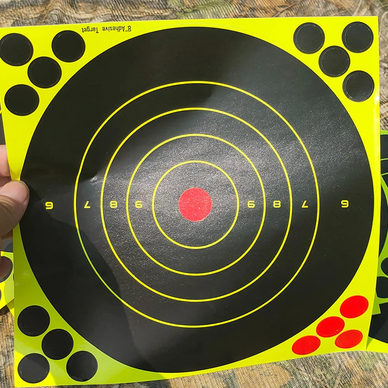 20 шт. наклейка в горошек для охотничьих мишеней винтовки пистолета круглые