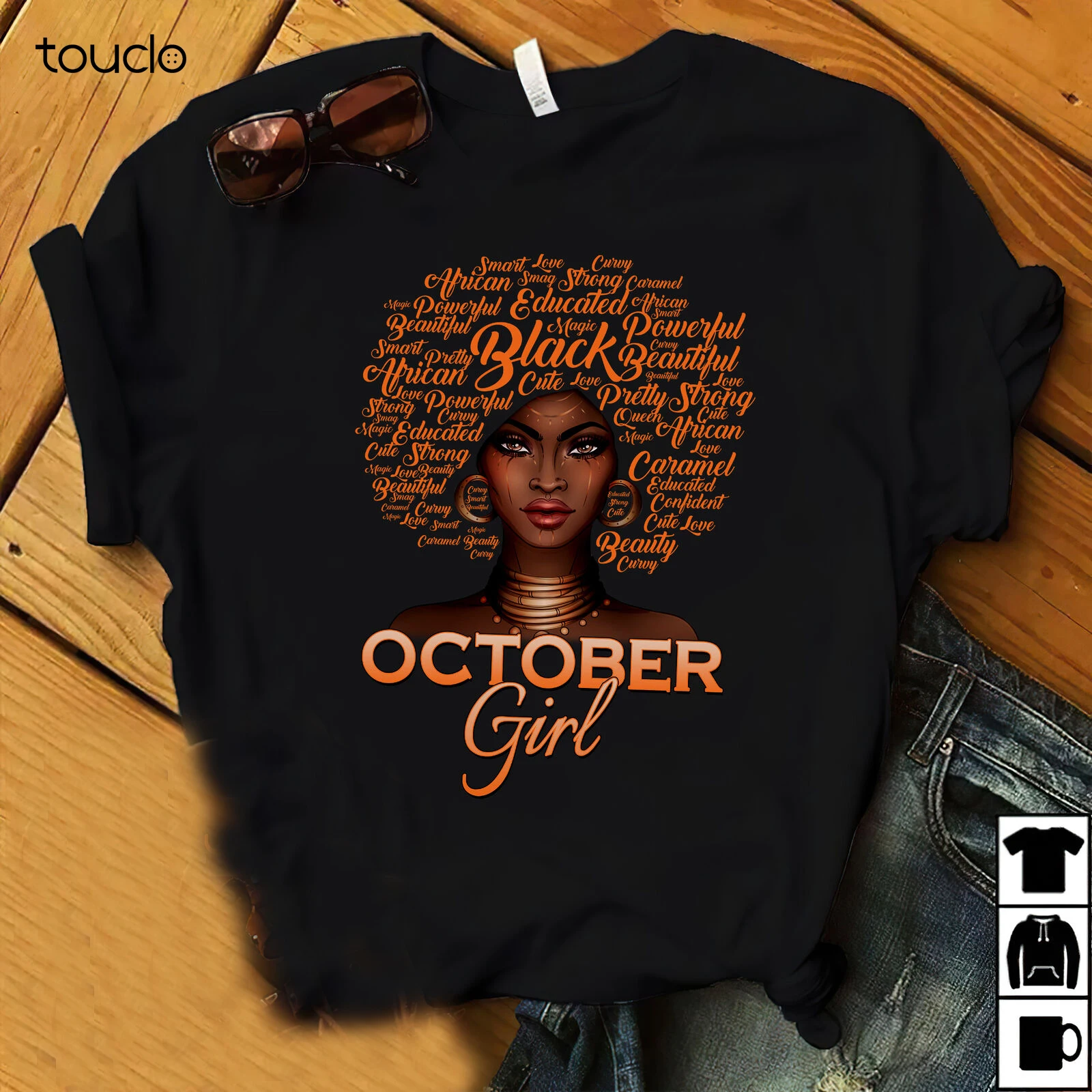 День рождения октября девушка Черная Королева Волшебная красивая женская