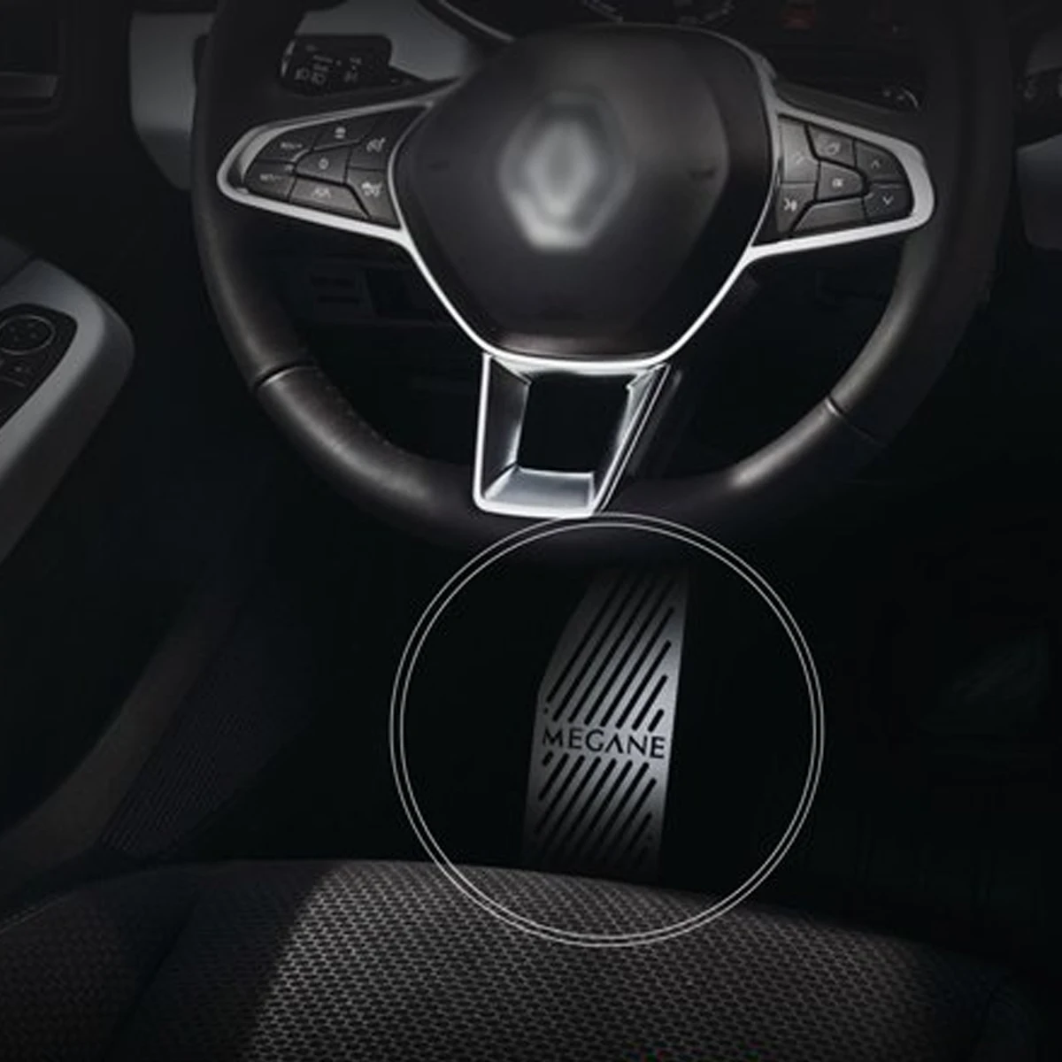 Автомобильные аксессуары для Renault Megane 4 2015 2016 2017 2018 2019 АБС-пластик Хромированная