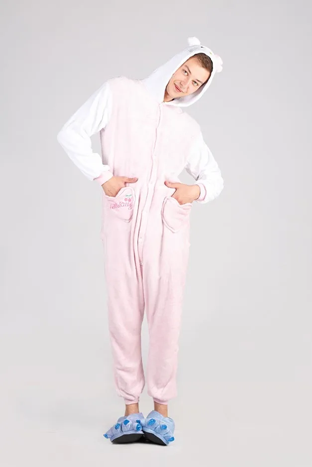 Кигуруми нежно розовая Hello Kitty| |