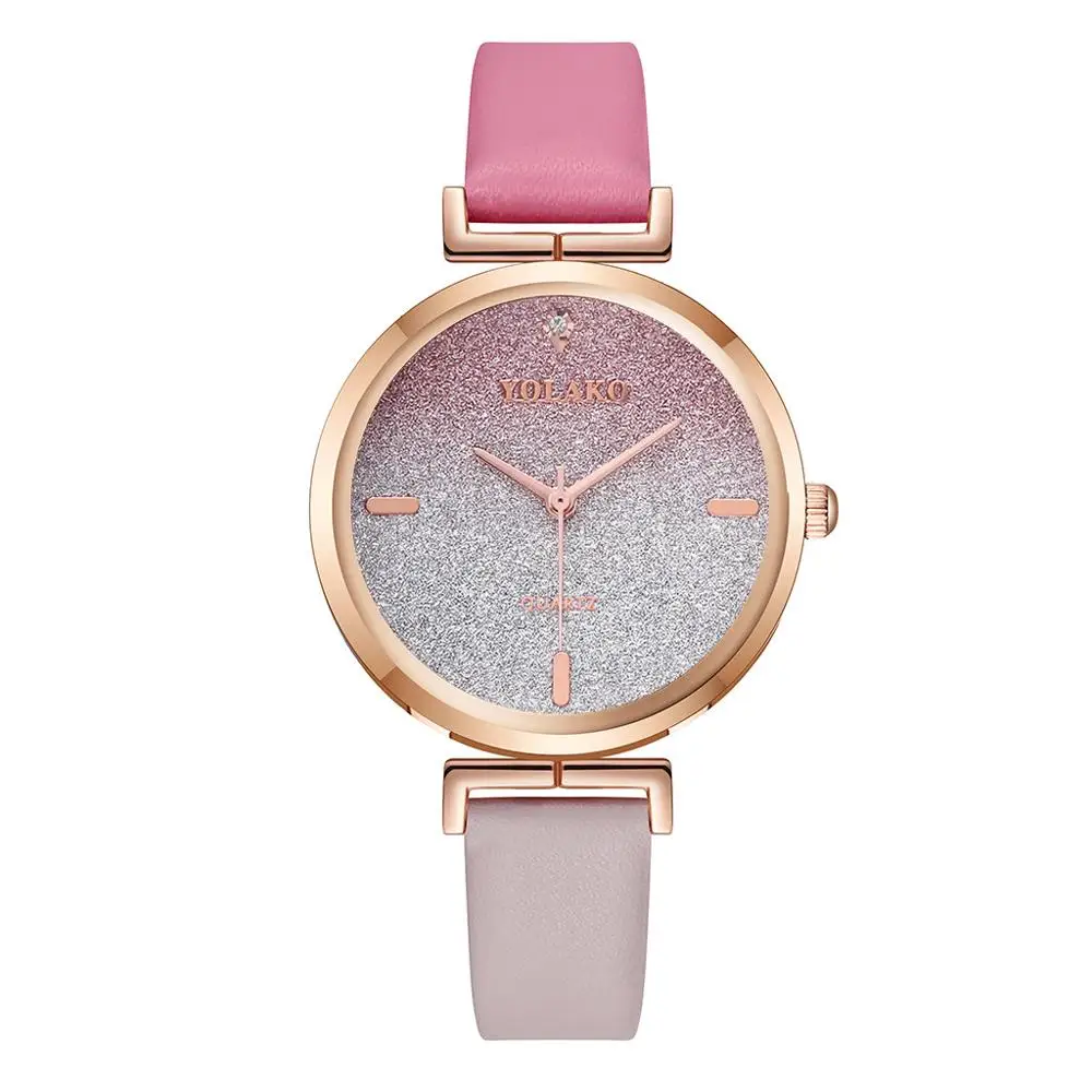 

Women diamond Watch starry Luxury Bracelet set Watches Ladies Casual Leather Band Quartz Wristwatch Female Clock zegarek damski