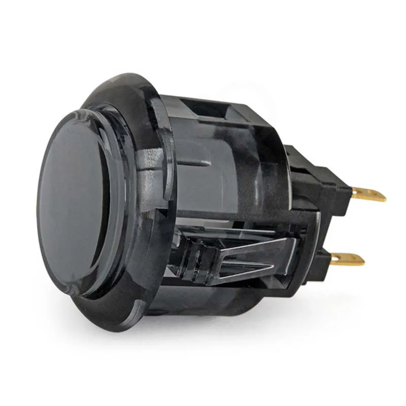 Оригинальная японская Кнопка SANWA для аркадных видеоигр прозрачная кнопка OBSC 24