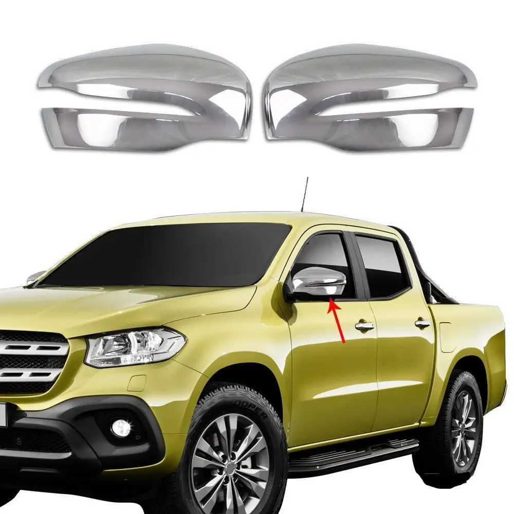 

Mercedes X-Class Chrome Mirror Cover 2 Piece Stainless Steel Pick-Up (2017-)