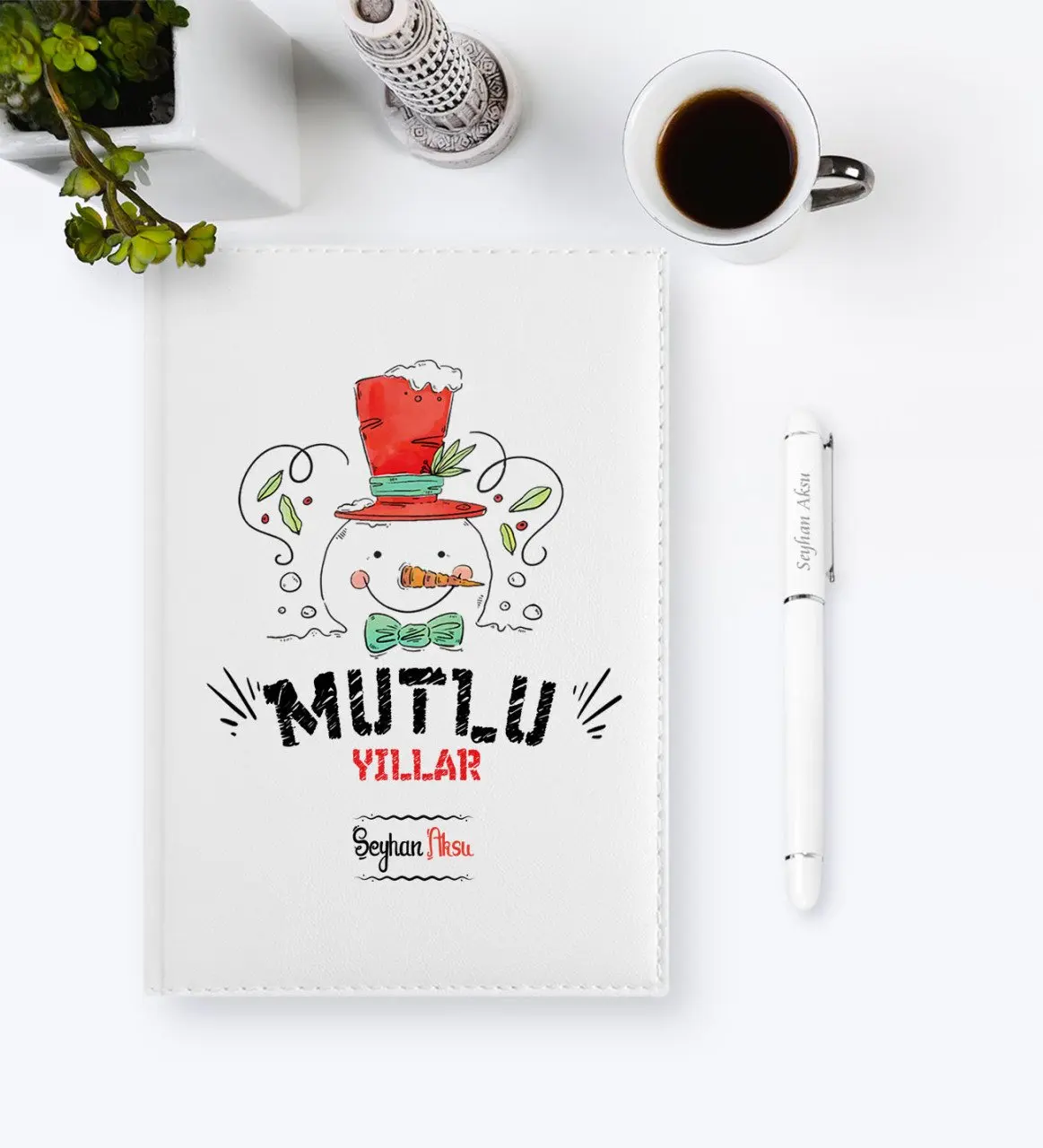 

Personalized Christmas Happy birthday Themed 2020 Organizer Pen Set-5