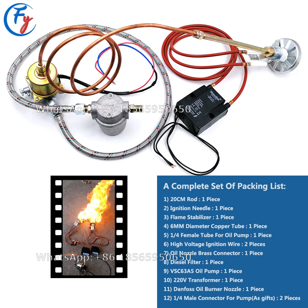 Система зажигания для горелки biopтовар инжектор электромагнитный насос упаковка