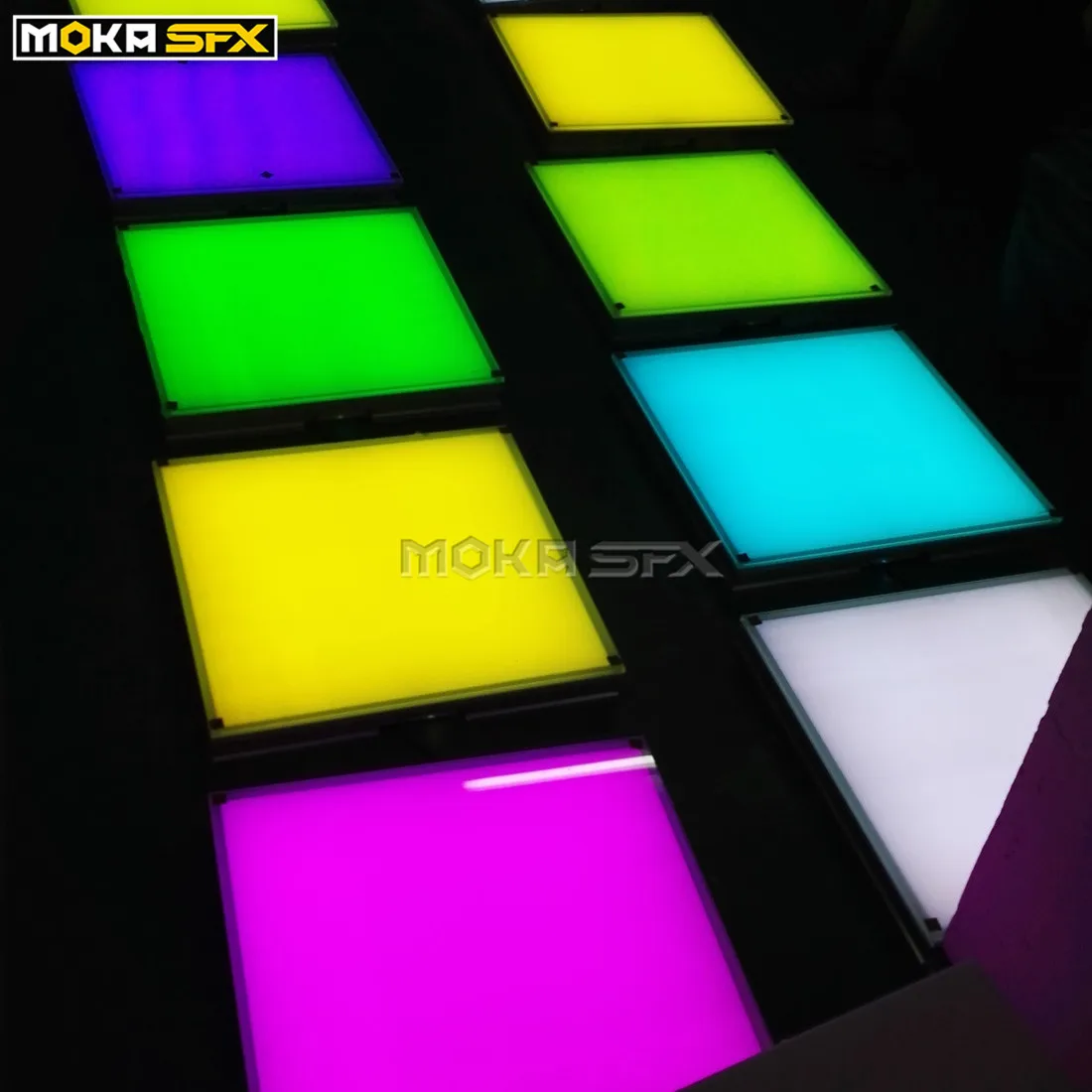 25 шт./лот светящиеся плитки RGB 3 в 1 Управление SD картой интерактивный танцпол