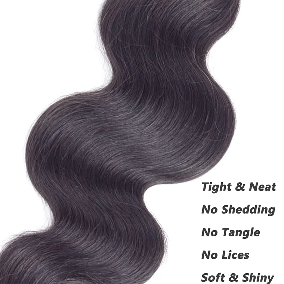 Перуанские волнистые пучки 1/3/4 пучков человеческих волос, пучки 8-30 дюймов, волосы для наращивания без повреждений, естественный цвет от AliExpress WW