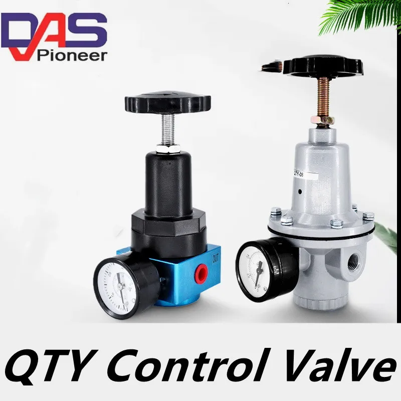Air Pressure Regulating Valve Pressure Regulating Gas Pressure Reducing Valve Qty-08/10/15/25/32/40/50