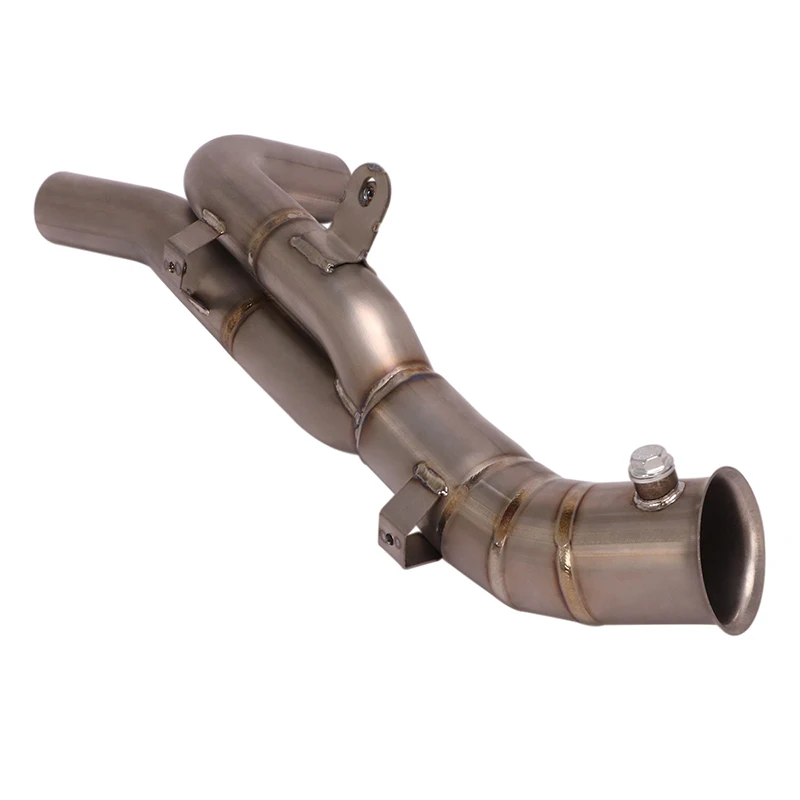 

Delete Catalyst For Yamaha YZF R1 2009-2014 Motorcycle Exhaust Middle Link Pipe Muffler Connect Tube Titanium Alloy Slip On
