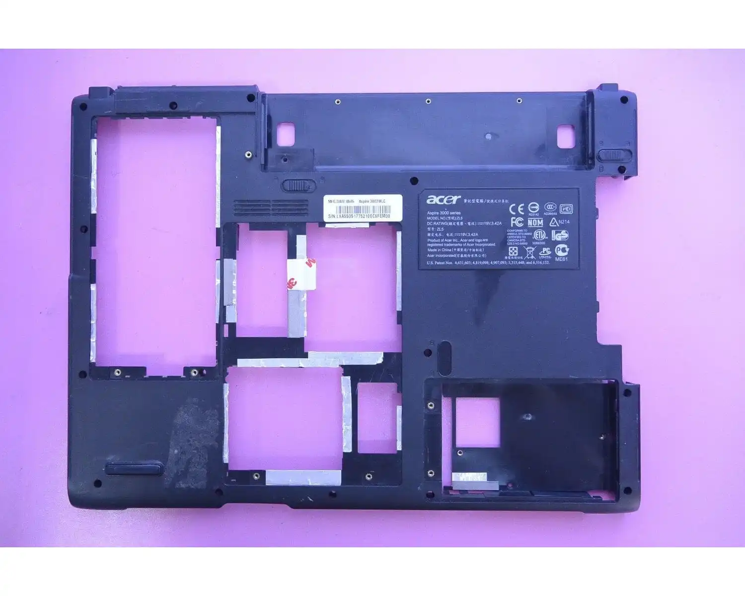 Acer Aspire 3000 1640 5000 6700 TravelMate 2310 Bottom Base Lower w/speakers|Комплектующие для ремонта ноутбуков| |