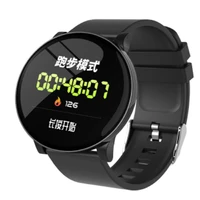 2021 full touch smart watch men blood pressure heart rate monitor round smartwatch women waterproof sport watch for android ios