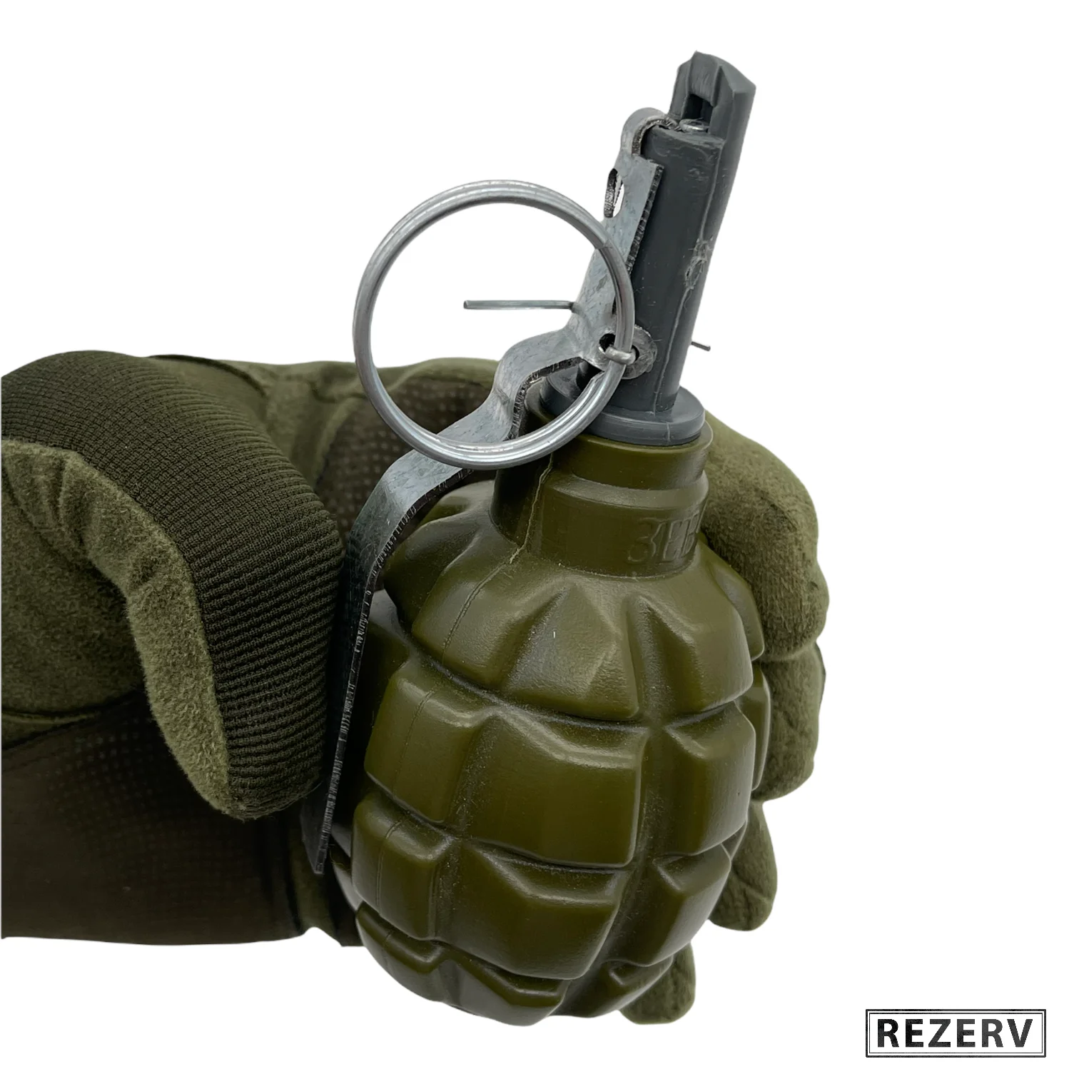 Граната ZEUS Ф-1 (без наполнителя) шумовая акустическая для пейнтбола и страйкбола