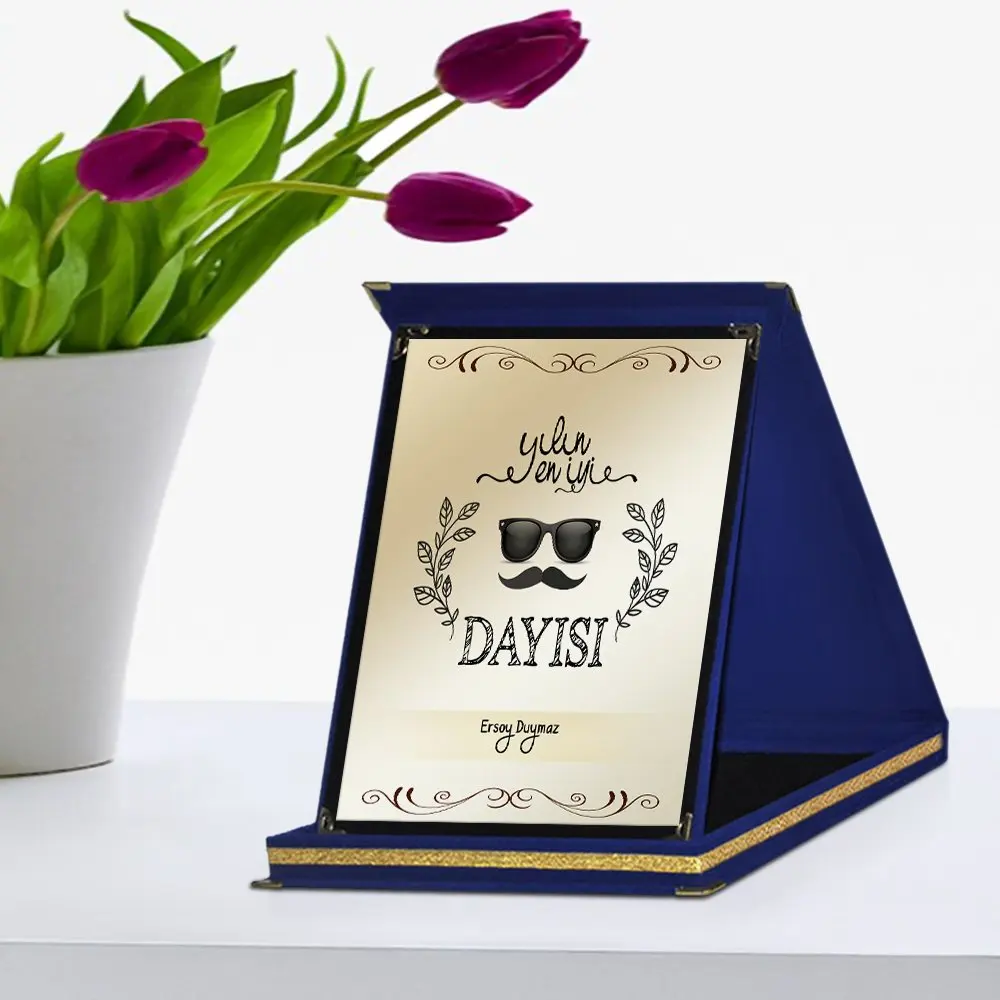 Персонализированная награда за лучший день матери дяди темно синего