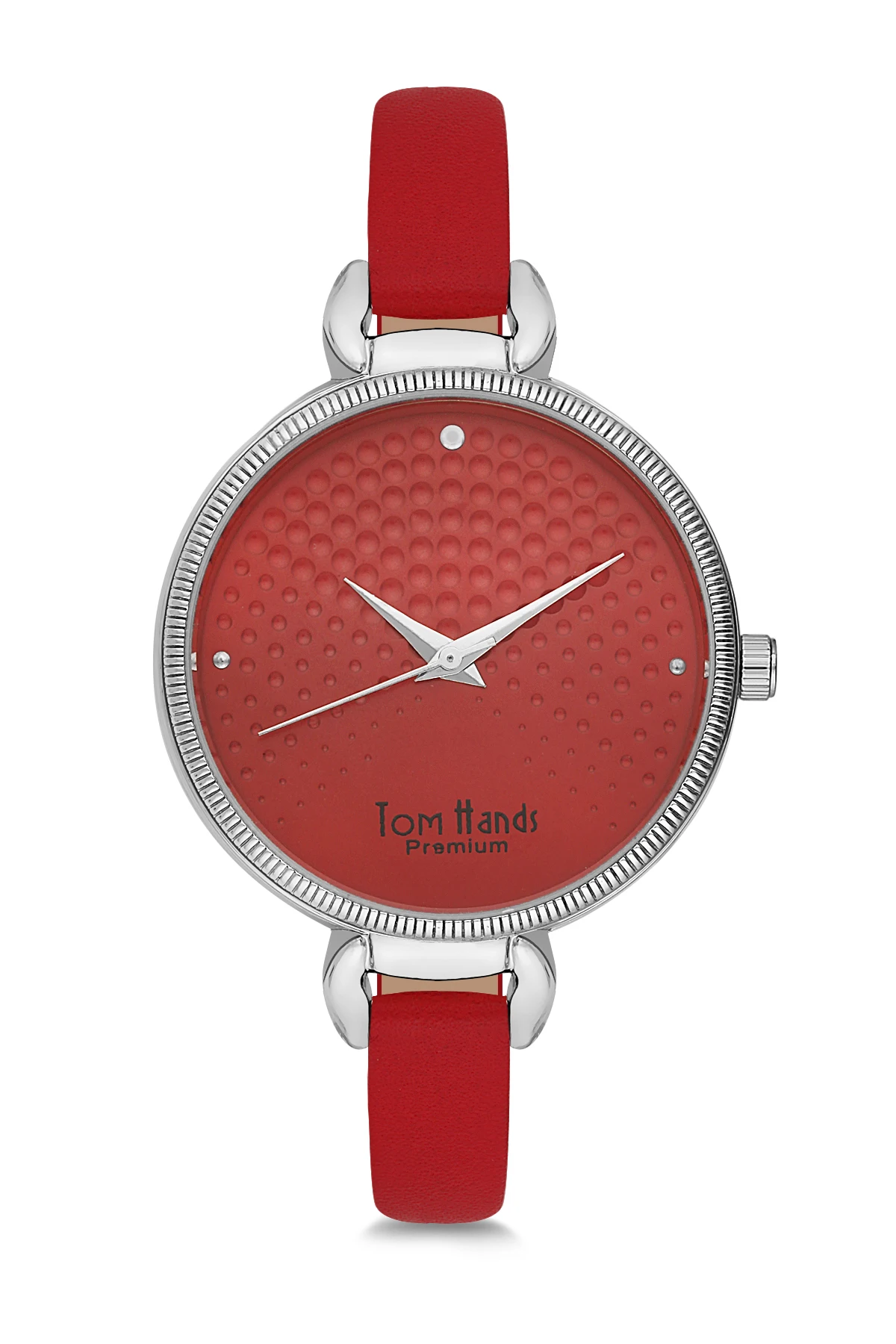 

2020 top Brand Luxury Fashion Women 'S Red Leather Quartz Wrist watch APL98B1087M23 Tom & Hands
