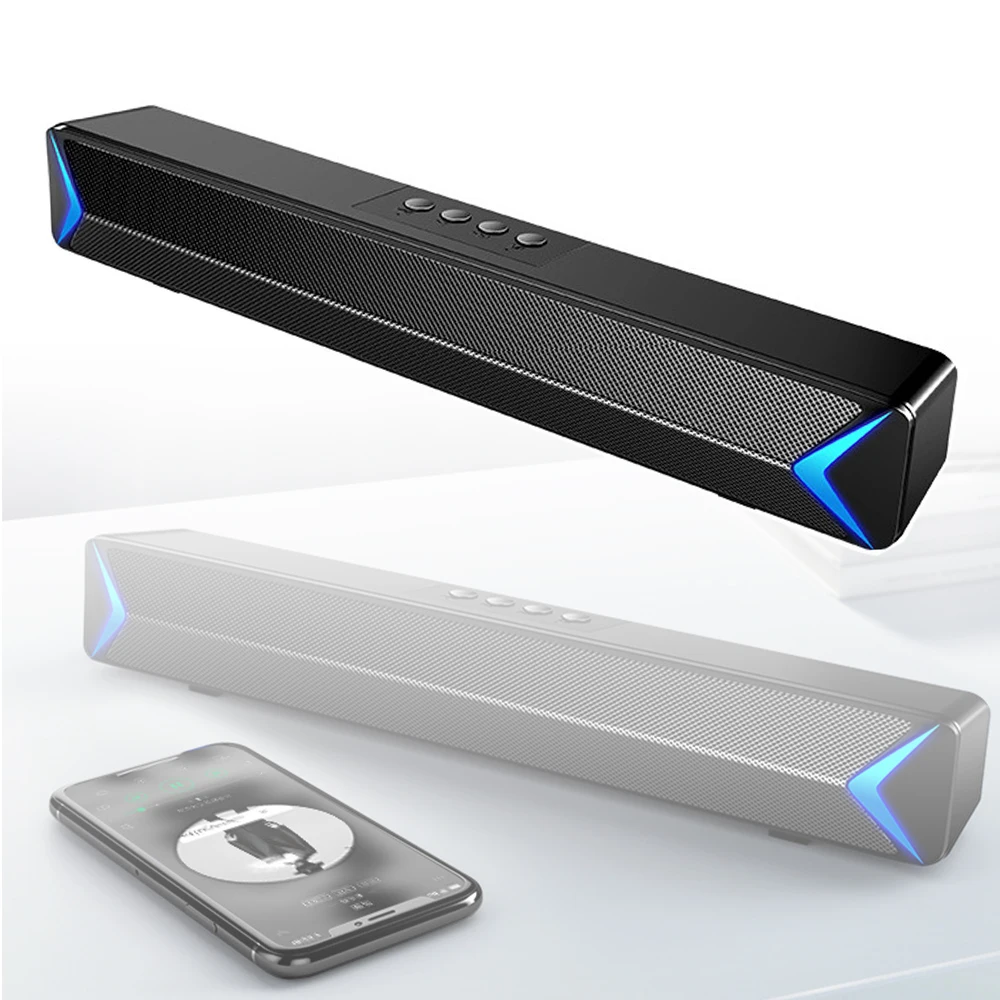 

Bluetooth Speaker Wireless Subwoofer Small Stereo 3D Surround Stereo Subwoofer Loudspeaker Wireless Bar Sound Column Subwoofer