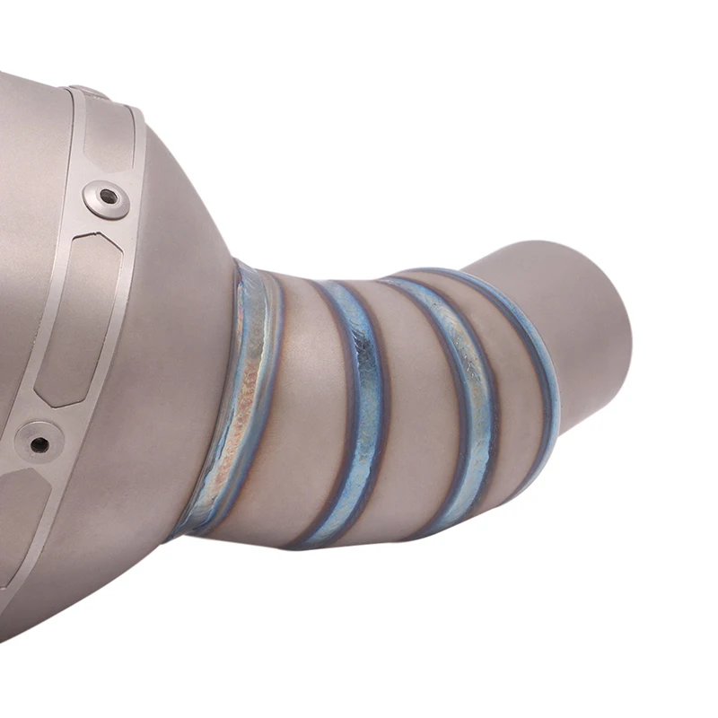 

Motorcycle Exhaust System Titanium Alloy Muffler Baffles Silencer Escape Tip for Benelli Leoncino 800